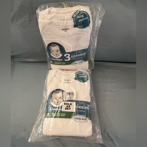 Gerber Baby Soft White Onesies Set